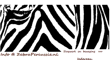 Logo Zebra Percussie Tilburg